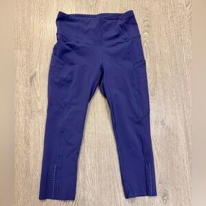 lululemon fast and free crop tights